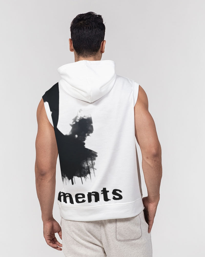 No5tatements Men's All-Over Print Heavyweight Sleeveless Hoodie