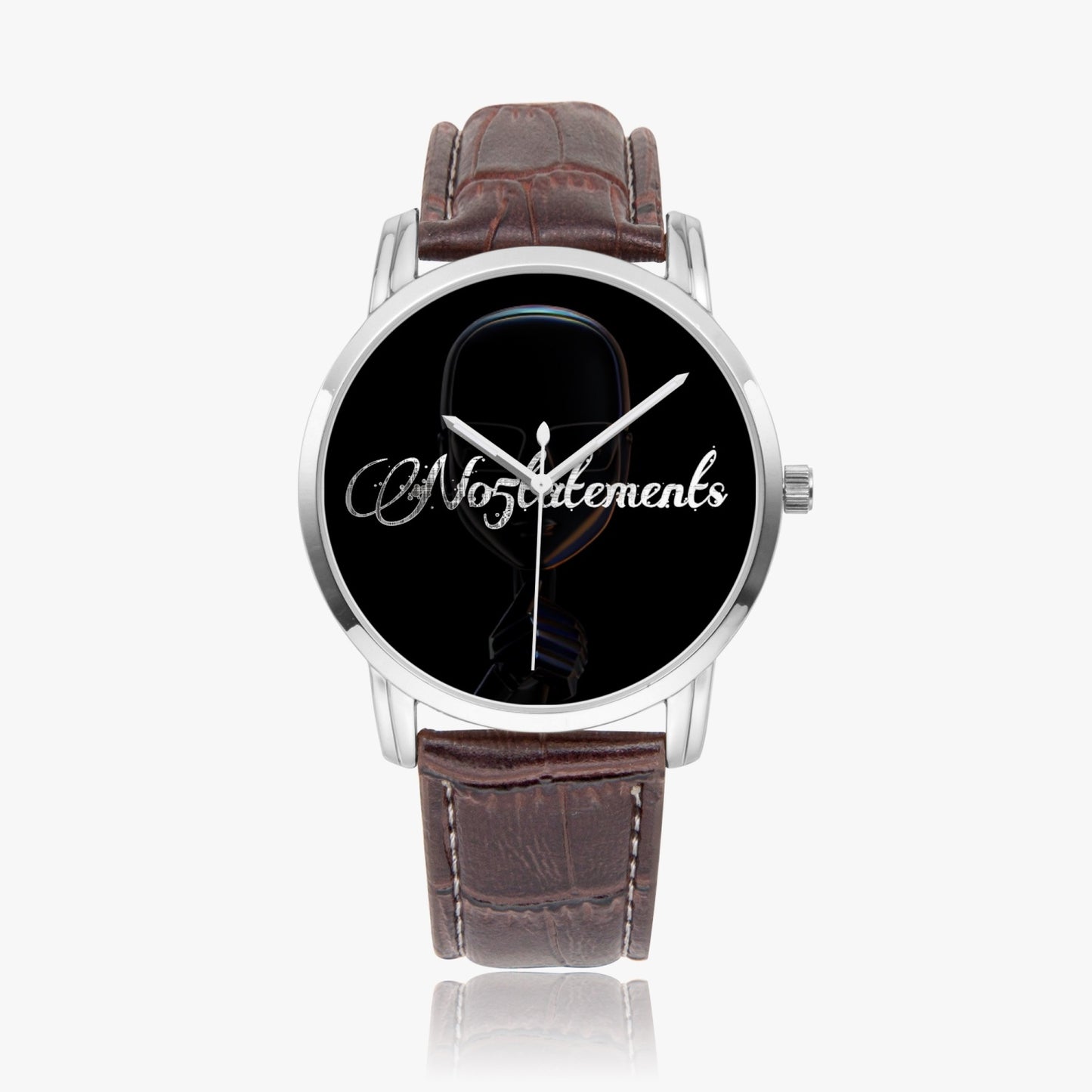 No5tatementts HushFace Wide Quartz watch